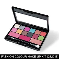 Fashion Colour Professional and Home 2 IN 1 Makeup Kit (FC2322B) With 24 Glamorous Eyeshadow and 3 Blusher (Shade 01)-thumb2