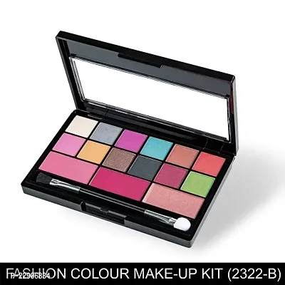 Fashion Colour Professional and Home 2 IN 1 Makeup Kit (FC2322B) With 24 Glamorous Eyeshadow and 3 Blusher (Shade 01)-thumb3