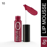 Fashion Colour Silky Smooth Soft Lip Mousse, 5ml (10 Certainly Red)-thumb1