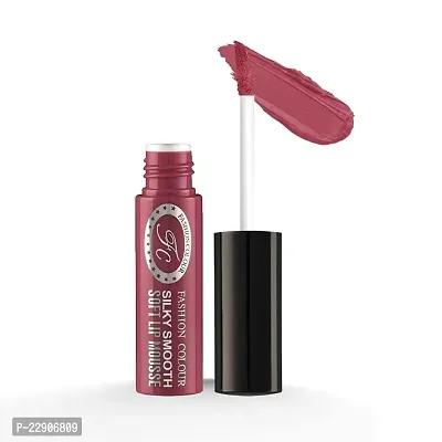 Fashion Colour Silky Smooth Soft Lip Mousse, 5ml (08 Spicy Cherry)