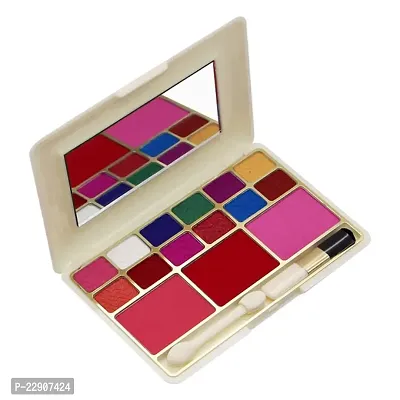 Fashion Colour Professional Makeup Kit,15 Pan Makeup Palette with Glamorous Eyeshadow Shades (Shade 02)-thumb0