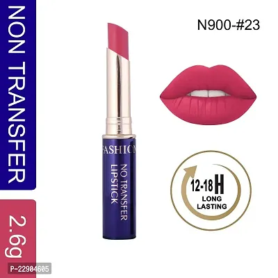 Fashion Colour Non-Transfer Matt Waterproof Lipstick (23 Young Pink)-thumb2