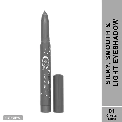 Fashion Colour German Eyeshadow II Silky, Smooth and Light Eyeshadow Pencil (01 Crystal Light)-thumb2