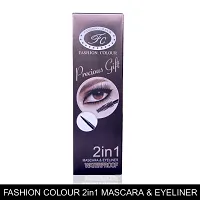 Fashion Colour 2 IN 1 Waterproof MASCARA  EYELINER (5ml)-thumb4