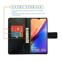 Dhar Flips Army Flip Cover Vivo Y56 5G| Leather Finish|Shock Proof|Magnetic Clouser Compatible with Vivo Y56 5G (Multicolor)-thumb2