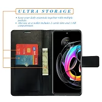 Dhar Flips Glitter Flip Cover for Moto Edge 20 Fusion| Leather Finish|Shock Proof|Magnetic Clouser Compatible with Moto Edge 20 Fusion | World's First Color Changing Flip Cover(Multicolor)-thumb2