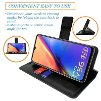 Dhar Flips Army Flip Cover Vivo Y56 5G| Leather Finish|Shock Proof|Magnetic Clouser Compatible with Vivo Y56 5G (Multicolor)-thumb1