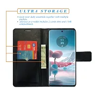 Dhar Flips Lungi Flip Cover Moto Edge 40 NEO | Leather Finish|Shock Proof|Magnetic Clouser Compatible with Moto Edge 40 NEO(Multicolor)-thumb1