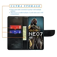 Dhar Flips Cobra Flip Cover for Iqoo Neo 7 5G| Leather Finish|Shock Proof|Magnetic Clouser Compatible with Iqoo Neo 7 5G | World's First Color Changing Flip Cover(Multicolor)-thumb1