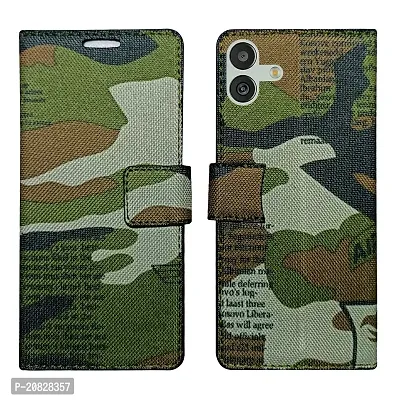 Dhar Flips Army Flip Cover Samsung M13 5G| Leather Finish|Shock Proof|Magnetic Clouser Compatible with Samsung M13 5G (Multicolor)-thumb0