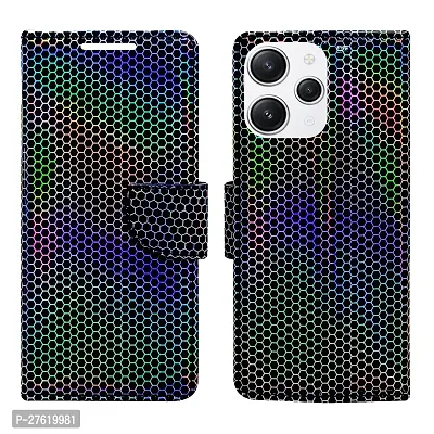 Dhar Flips Cobra Flip Cover Redmi 12 5G | Leather Finish|Shock Proof|Magnetic Clouser Compatible with Redmi 12 5G(Multi Colored)
