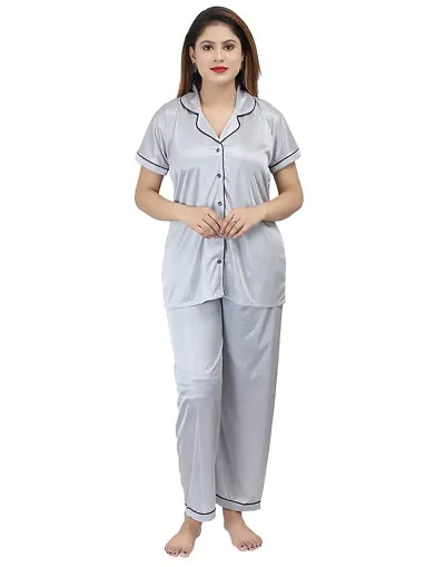 Hot Selling satin pyjama sets Women's Nightwear 