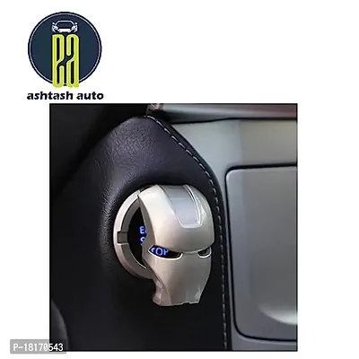 Iron Man Design Car Ignition Start Stop Switch Cover, Push Button Sticky Cover For All Cars-thumb0