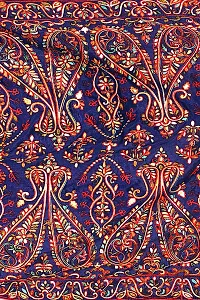 PRIZOMAX KASHMIRI Stylish Women's Fancy Embroidered Dupatta For Women & Girl (Blue)-thumb3