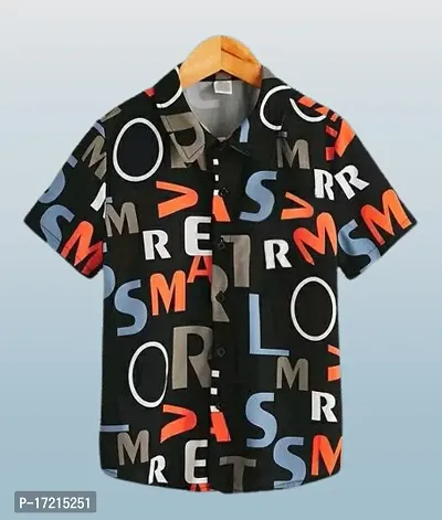 Boys printed shirt-thumb0