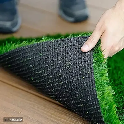 LUXURY CRAFTS Artificial Grass Door Mat for Home,Office,Bedroon,Kitchen,etc.(16x24 inches)(Green)- Pack of 1-thumb2