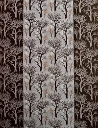 Polyster Printed Door Curtain | Pack Of 4 pc | 4 * 7 ft Size-thumb1