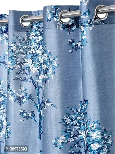 Polyster Printed Door Curtain | Pack Of 2 pc | 4 * 7 ft-thumb2