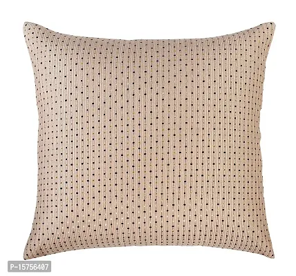 Luxury Crafts Polyester Polka Dotted Cushion Cover Set - 16x16 inches (Pack of 5) (Multicolor)-thumb3