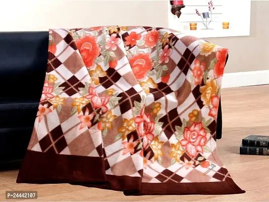 Stylish Polyester Double Bed Blanket Pack of 1