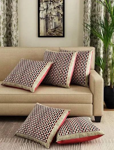 Zesture Set of 5 Cushion Covers -Multi
