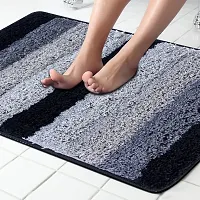 LUXURY CRAFTS Multipurpose Super Soft Microfiber Ultra Water Absorbent Anti Slip Bathmat cum Doormat|Doormat|Door Entrance Mat (40 cm x 60 cm)(Pack of 1)-Multi-thumb1