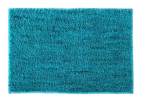 LUXURY CRAFTS Multipurpose Super Soft Microfiber Ultra Water Absorbent Anti Slip Bathmat cum Doormat|Doormat|Door Entrance Mat (40 cm x 60 cm)(Pack of 1)-Sky Blue-thumb2