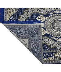 Luxury Crafts Cotton Carpet Size-4x6 Feet(Pack of 2) (Blue)-thumb1