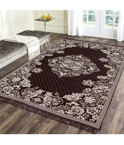 Trendy Velvet Casual Designer Carpet