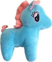 Luxury Craft Unicorn Teddy Plush Soft Toy Cute Kids Birthday Animal Baby Boys/Girls (25 cm) ndash;Pack of 1(Sky Blue)-thumb1