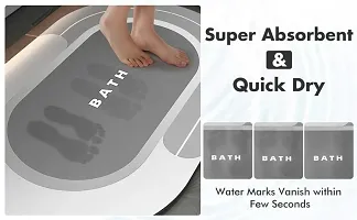 Quick-Dry Anti-Slip Bathroom Mat (Pack of 3)-thumb3