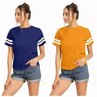 Elegant Knitted Polyester Casual Top Pack of 2 For Women-thumb1