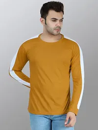 DEE RAJ CREATIONS Men's Polycotton Casual Round Neck Full Sleeve T Shirt-thumb2