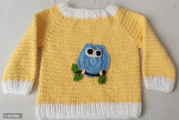 Comfy Hand Knitted Baby Sweaters-thumb0