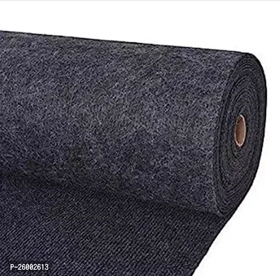 Party Decoration Exhibition Stage Carpet, Floor Runner and Function Rugs, Awards Night Party Indoor Outdoor Catwalks (Size 5 X 8 Feet Dark Grey Colour)
