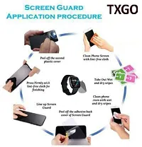 TXGO Transparent Smartwatch Screen Glass Protector Compatible for Fitbit Sense Smartwatch (Pack of 1) (SW_3961)-thumb1