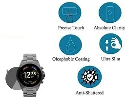 TXGO Transparent Smartwatch Screen Glass Protector Compatible for Fossil Gen 6 Smartwatch (Pack of 1) (SW_3886)-thumb3