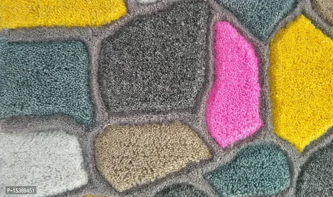 Designer Multicoloured Wool and Cotton Door Mats-thumb4