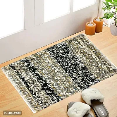 Hallolo Handmade woolen designer doormat-thumb0