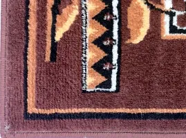 Hallolo Handmade woolen designer doormat-thumb1