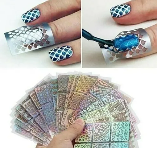 Stylish Nail Stickers 5 Pcs