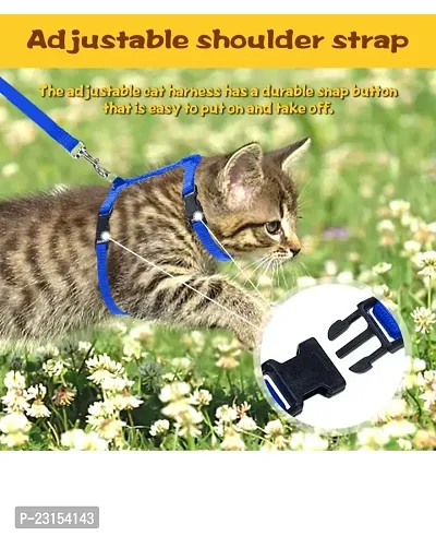 The Pets Company Cat Harness Leash Set for Cats  Kittens, 45 Inches-thumb4