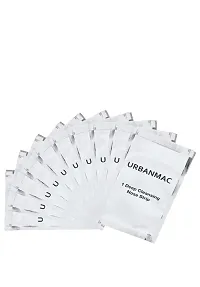 URBANMAC Nose Strips For Blackhead Whitehead Remover,Nose Pore Cleanser Strips,Deep Cleansing 10 PCS charcoal-thumb1