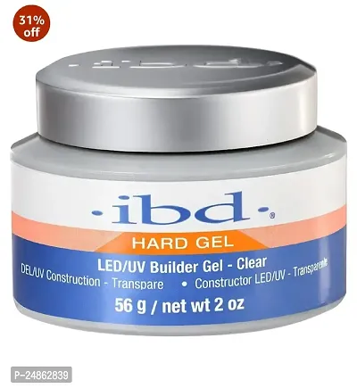 ibd Nail Gel , IBD HARD GEL Builder , UV Gels, Clear Builder{1pcs}-thumb0