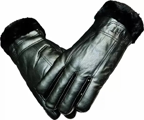 Stylish Solid Protective Men Gloves