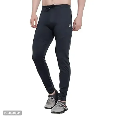 Classic Polyester Blend Solid Track Pant for Men