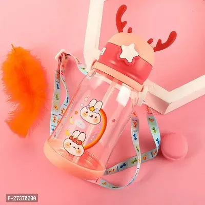 Classy Printed Sipper Water Bottle for Kids, 600ml