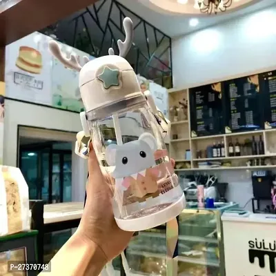 Classy Printed Sipper Water Bottle for Kids, 600ml