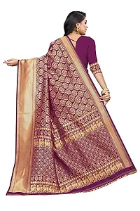 Kanchipuram Studio Wedding Banarasi Silk Saree | Indian Ethnic Wear | Traditional Women's Sari-thumb2