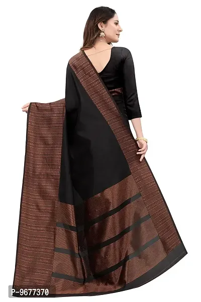 Kanchipuram Printed Ethnic Silk Saree | Indian Ethnic Wear | Traditional Women's Sari-thumb5